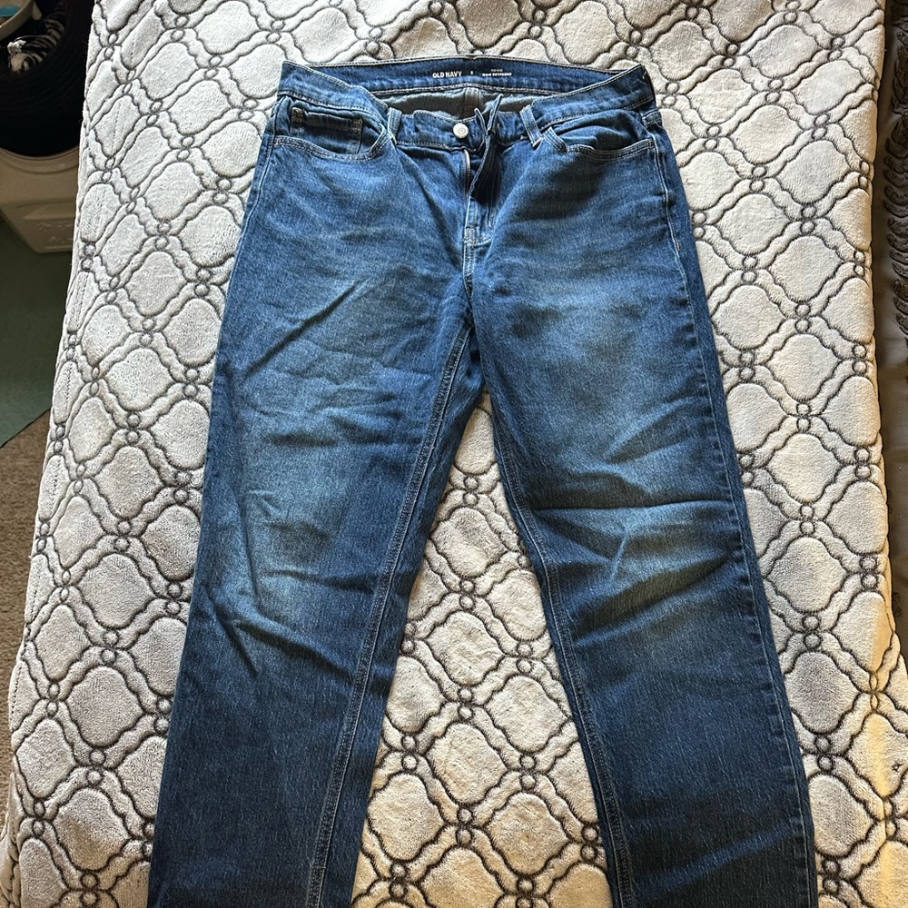 Old Navy women’s size 8 mid rise wow boyfriend jeans